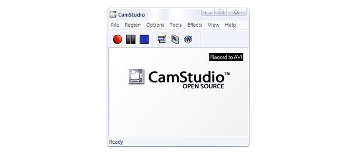 CamStudio, software para gravação (Foto: Divulgação)