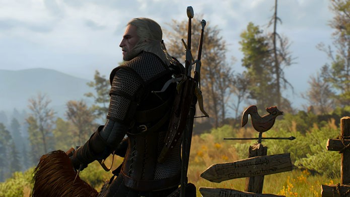 Geralt de Rivia em The Witcher 3: Wild Hunt (Foto: Reprodução/Felipe Vinha)