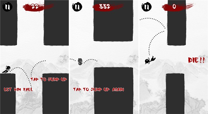 Amazing Ninja é um game para Windows Phone no estilo Flappy Bird (Foto: Divulgação/Windows Phone Store)