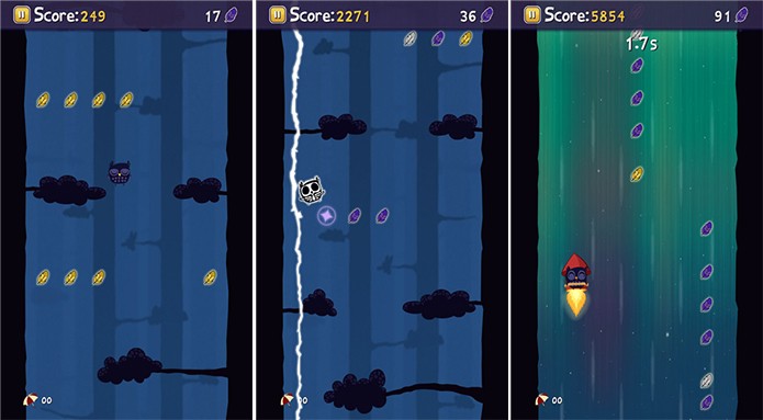 Coruja é um game no qual usuário deve ajudar uma pobre ave a chegar mais alto (Foto: Divulgação/Windows Phone Store)